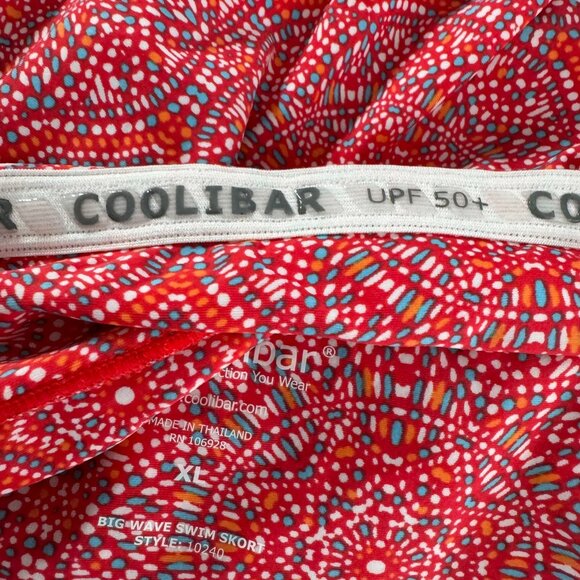 Coolibar Big Wave Swim Skort Womens XL Printed Multicolored NWT SS-1892 - Picture 10 of 12